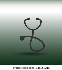 icon of a stethoscope