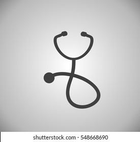 icon of a stethoscope