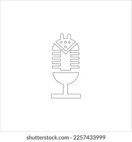 icon stock microphone illustration design