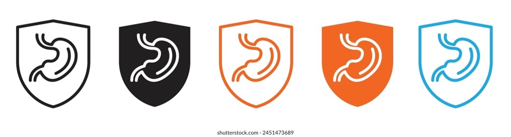 Icon for Stomach Health with a Focus on Digestive Wellbeing