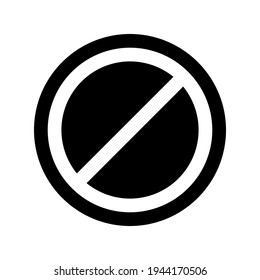 Icon Stop With Style Glyph 