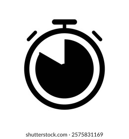 icon from stopwatch or speed meter