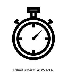 icon stopwatch vector design on white background