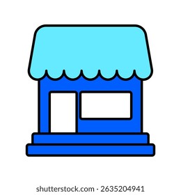 Icon a store, isolated against a clean background.