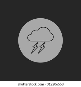 icon of storm