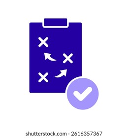 Icon a strategy, isolated against a clean background.