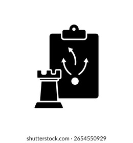 Icon a strategy, isolated against a clean background.
