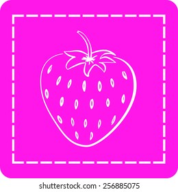 icon of strawberry