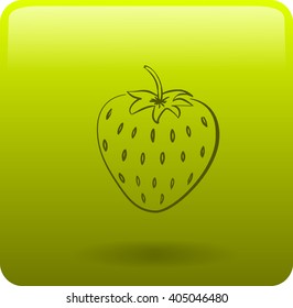 icon of strawberry