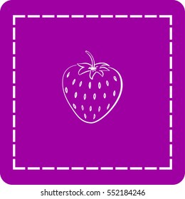 icon of strawberry