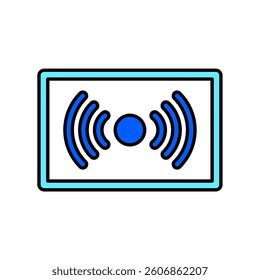 Icon a streaming, isolated against a clean background.