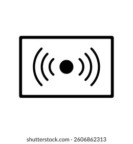 Icon a streaming, isolated against a clean background.