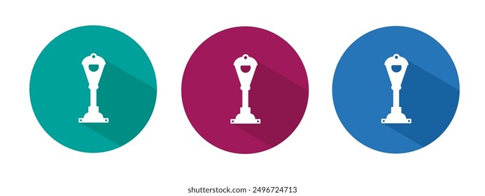 Icon for street light vector illustration in flat.