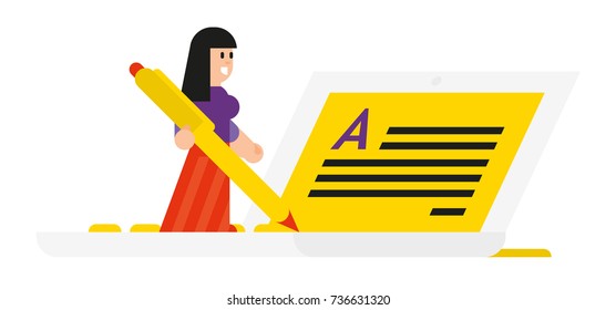 Icon in the style of the cartoon. Isolated object on white background. Vector illustration. Flat vector illustration. Characters design.