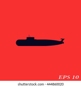 Icon submarine.