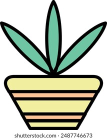 Icon of a succulent in a pot