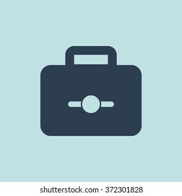 Icon of Suitcase. EPS-10.