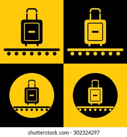 Icon of Suitcase for Web & Mobile. Eps.10.