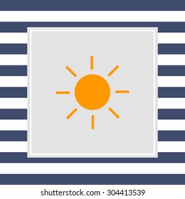 Icon of sum with beams