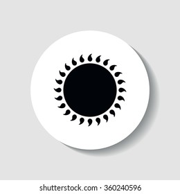 Icon sun.