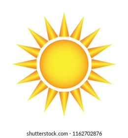 icon sun glossy sketch, sunny weather icon illustration, sunshine sun weather forecast icon, sun vector seasons sunny weather, 