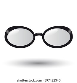 Icon Sunglasses Black White