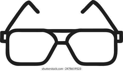 icon of sunglasses, summer vector