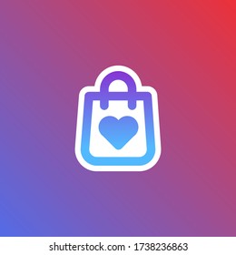 Icon Support Small Local Business Gradient Social Media