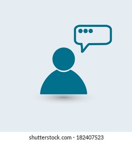 icon of support team 