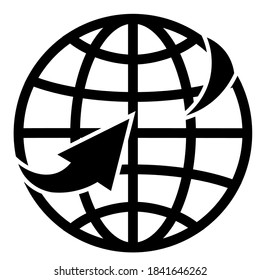 icon Surf the internet explorer 