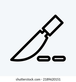 Icon Surgery. suitable for education symbol. line style. simple design editable. design template vector. simple illustration