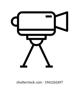 Icon Surveyor Camera With Style Outline