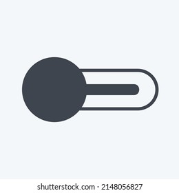 Icon Switch Off. suitable for web interface symbol. glyph style. simple design editable. design template vector. simple symbol illustration