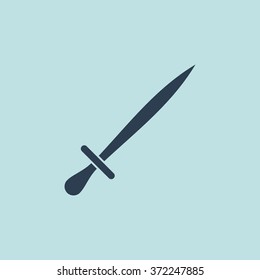 Icon of Sword. EPS-10.