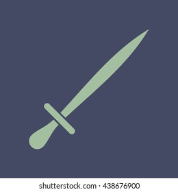 Icon of Sword. Eps-10.