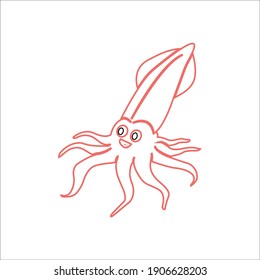 Icon  Swuid Color Line  Animal Design