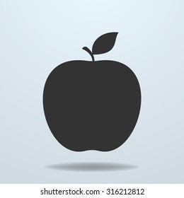 Icon Symbol of a Apple. 