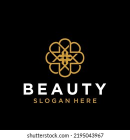 Icon Symbol Beauty Flower Logo DEsign
