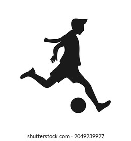 icon or symbol design of people playing football