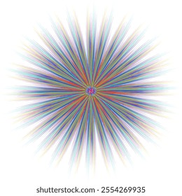 icon symbol or logo for explosion multi color