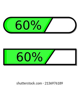 icon symbol in progress simple illustration vector