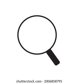 icono o símbolo de búsqueda vector simple