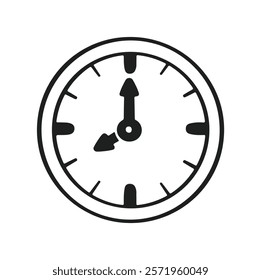 icon symbol timer, clock, stopwatch time vector