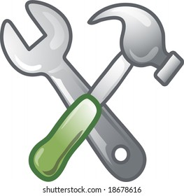Icon or symbol for tools and mechanics