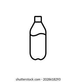 Symbol-Vektorgrafik-Flasche 