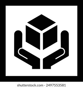y la Imagen de Vector de símbolos de iconos. Ilustración de la mano del dedo aislado.
