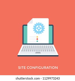 
Icon symbolising the configuration page, site’s system or site configuration settings 
