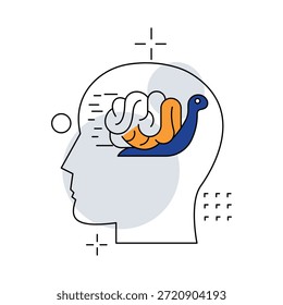 Icono que simboliza el pensamiento cuidadoso y reflexivo utilizado para decisiones de alto impacto e irreversibles.