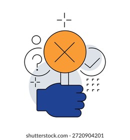 Icono que simboliza decisiones de alto impacto que requieren una cuidadosa consideración debido a consecuencias duraderas.