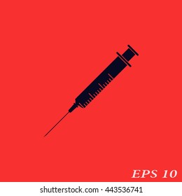 Icon of a syringe.